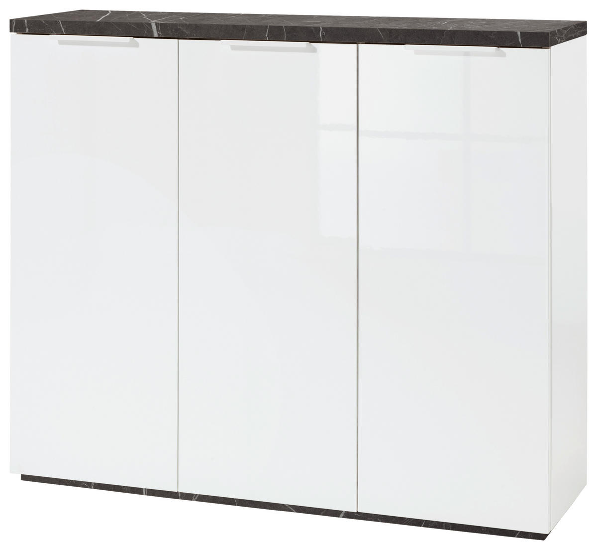 OMARA ZA ČEVLJE barve hrasta, bela - barve hrasta/bela, Moderno, kovina/leseni material (120/102,3/35cm) - Carryhome