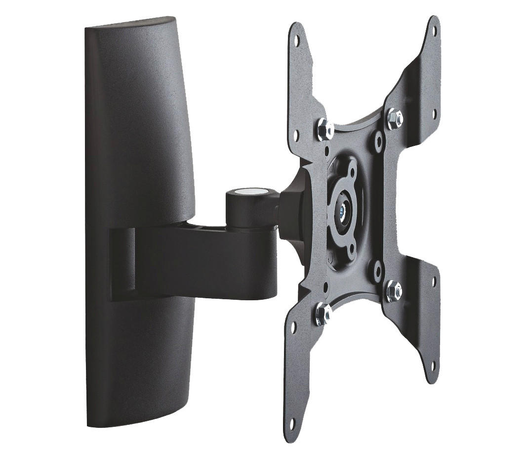 TV-WANDHALTER 37 Zoll  - Schwarz, KONVENTIONELL, Metall (20/23/15,5cm) - MID.YOU