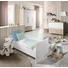 BABYKLEIDERSCHRANK Lennox - Eichefarben/Silberfarben, KONVENTIONELL, Holzwerkstoff/Metall (164/198,3/55,9cm) - Paidi