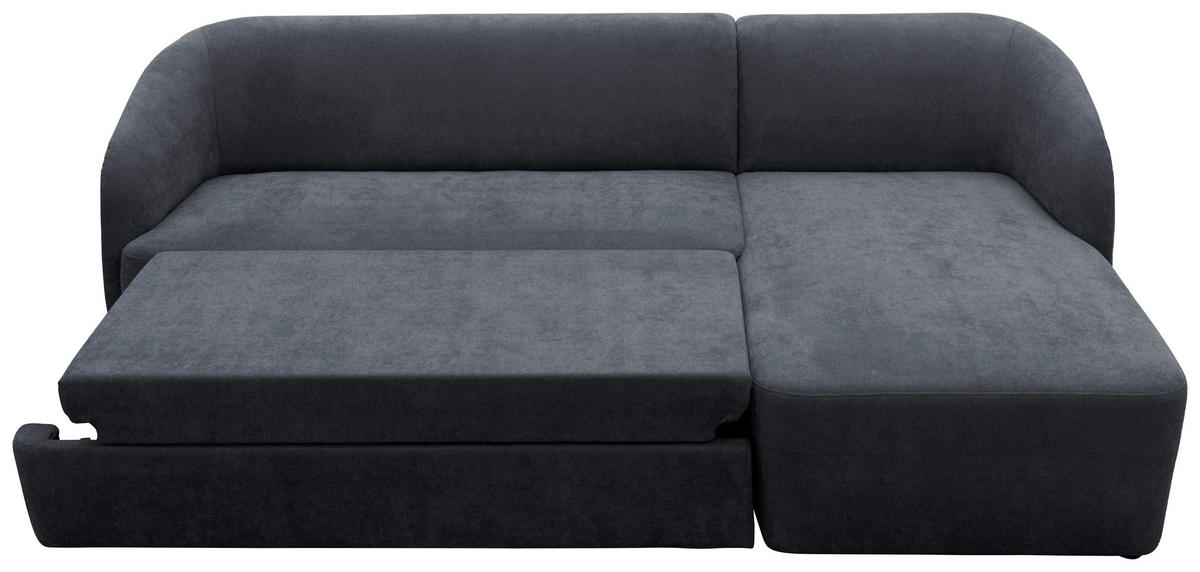 ECKSCHLAFSOFA  100 033 Grau Webstoff  - Taupe/Grau, MODERN, Kunststoff/Textil (230/148-204cm) - Livetastic