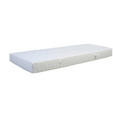 TASCHENFEDERKERNMATRATZE 90/200 cm Höhe ca. 19 cm  - Weiß, Basics, Textil (90/200cm) - Sleeptex