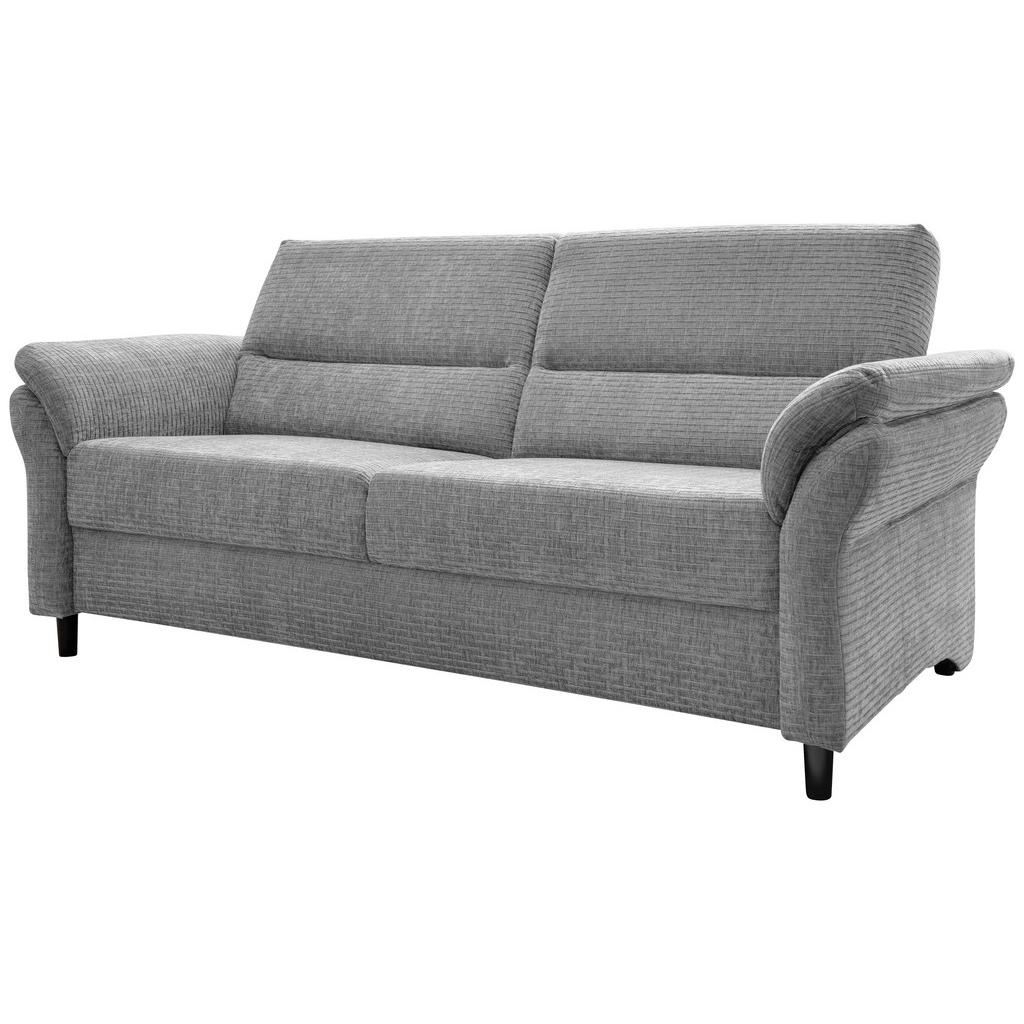 Thumbnail - Livetastic 3-Sitzer-Sofa, Grau, Textil, Buche, 192x90x89 cm, Made in EU, Rücken echt, Armteil links, rechts, Wohnzimmer,...