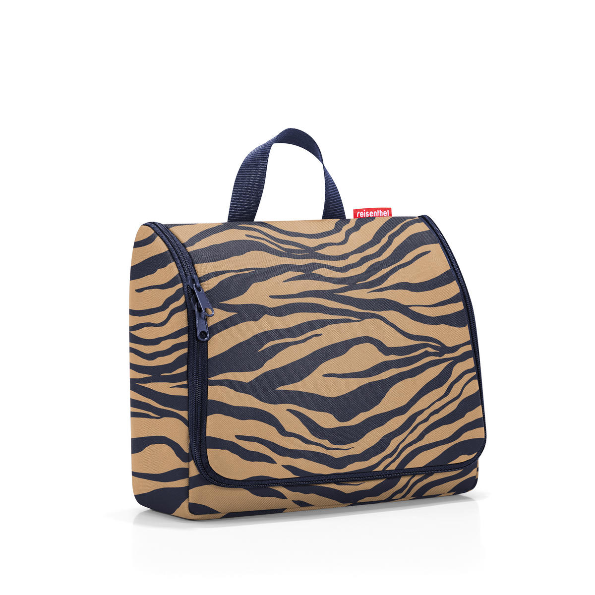 KOSMETIKTASCHE  - Beige/Dunkelblau, Basics, Textil (28/25/10cm) - Reisenthel