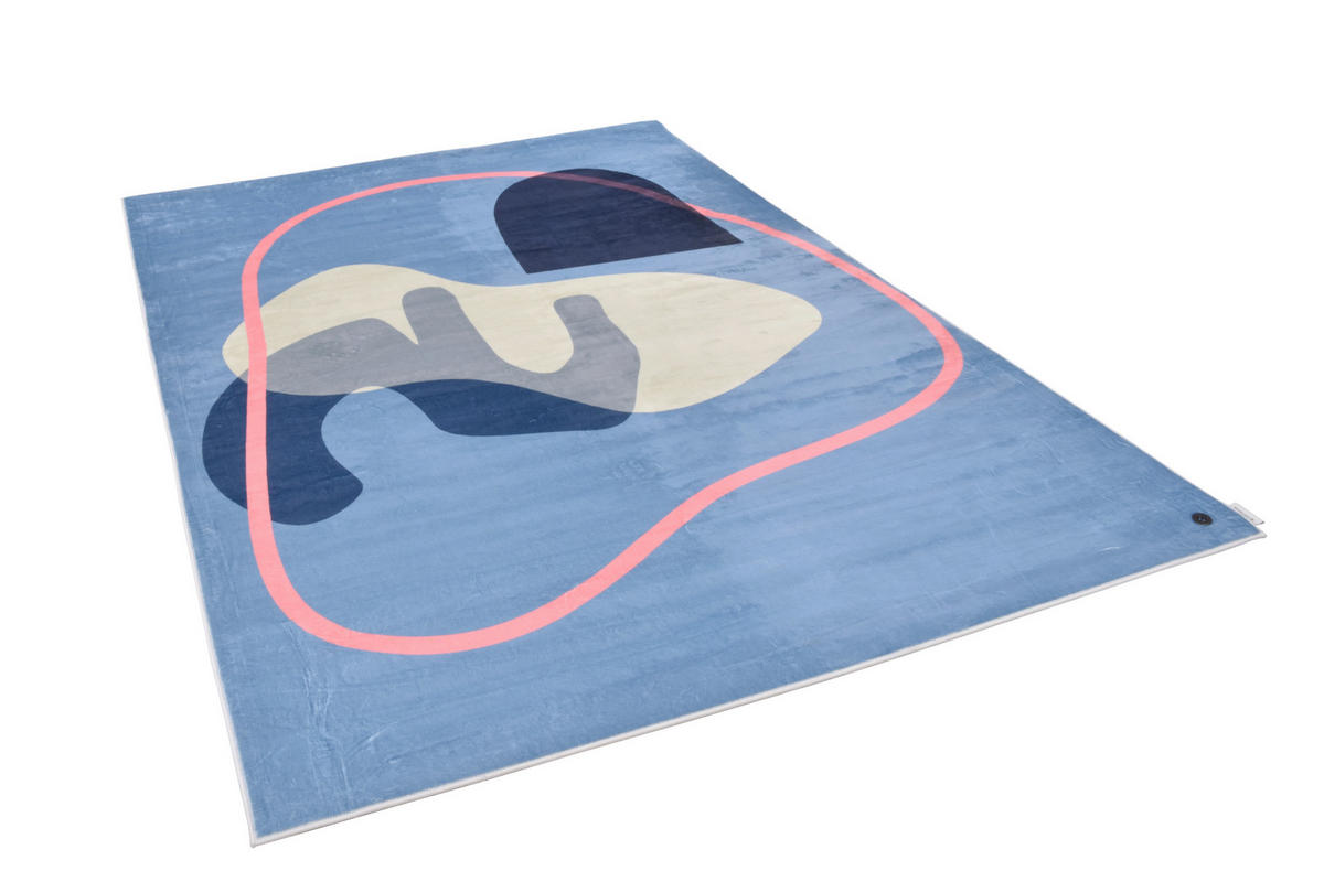TKANI TEPIH 160/230 cm   višebojno, tamno plava  SHAPES - FIVE  - tamno plava/višebojno, Design, tekstil (160/230cm) - Tom Tailor