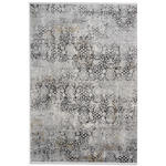 WEBTEPPICH 80/150 cm Gravian Anthrazit, Silberfarben  - Anthrazit/Silberfarben, Design, Textil (80/150cm) - Novel