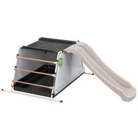 KINDERRUTSCHE  - KONVENTIONELL, Kunststoff/Textil (178/116/64cm) - EXIT Toys