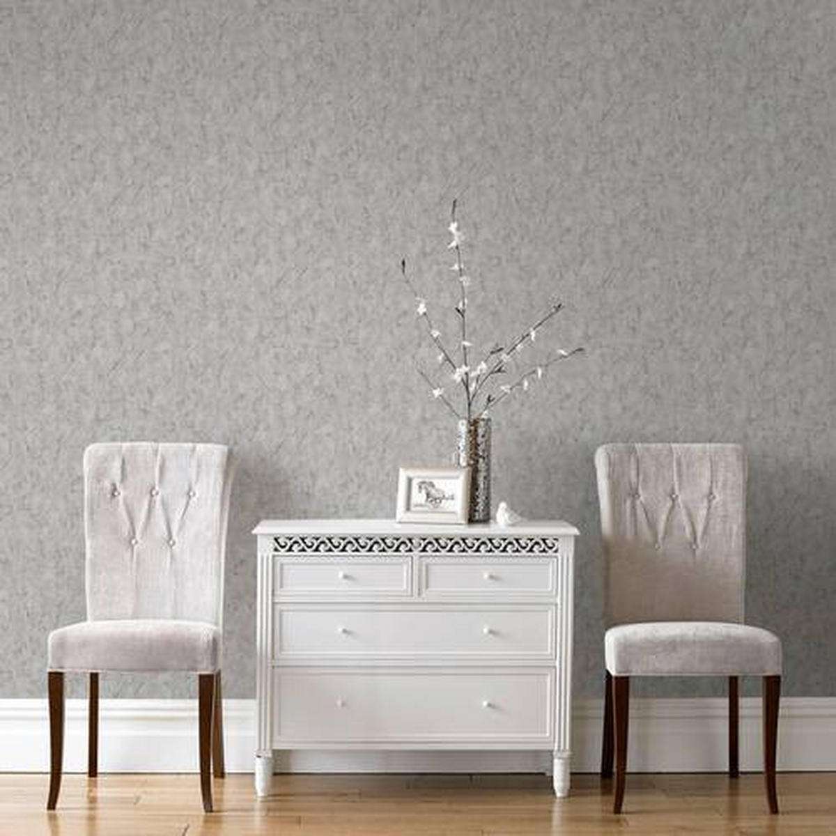 VLIESTAPETE  - Beige/Roségold, Basics, Papier/Kunststoff (52/1000cm) - Xora