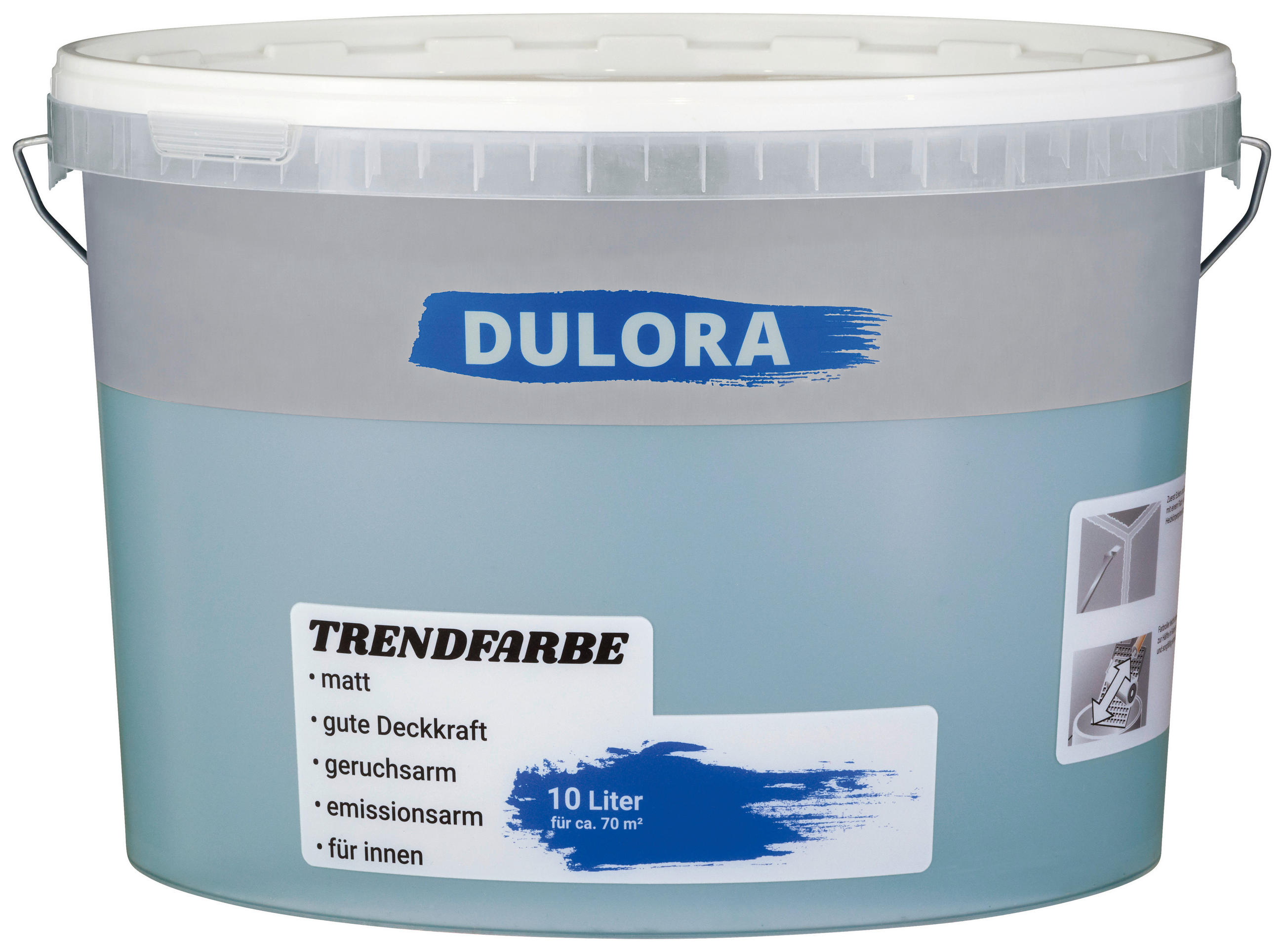 Wandfarbe Heidelbeere 10 L Für 70 M2 Dispersionsfarbe