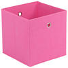 ÖSSZEHAJTHATÓ DOBOZ   - pink/ezüstszínű, Design, karton/textil (32/32/32cm) - Carryhome
