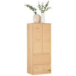 MIDISCHRANK 50/125/37 cm  - Eichefarben, Natur, Holz (50/125/37cm) - Novel