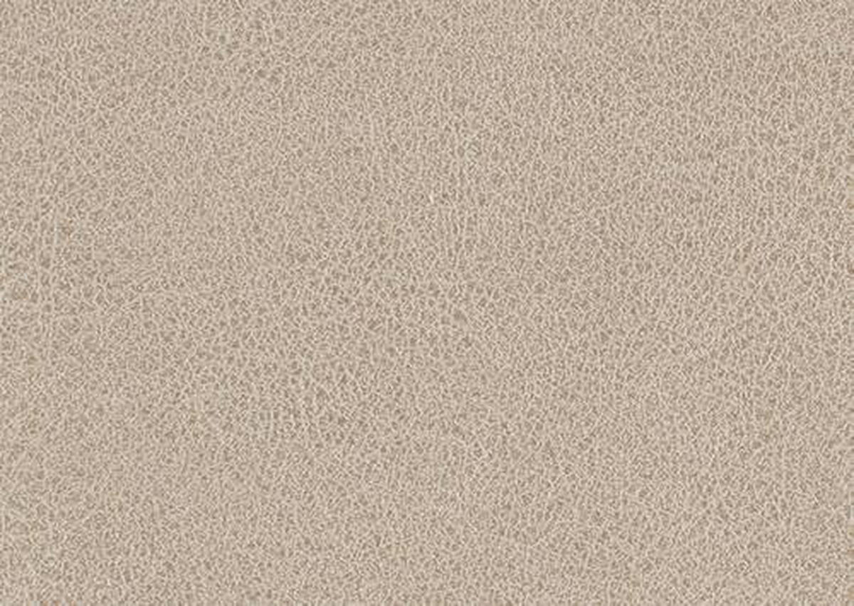 SITZGARNITUR in Mikrofaser Sandfarben  - Sandfarben/Alufarben, KONVENTIONELL, Textil/Metall (192/96/89cm) - Beldomo Comfort