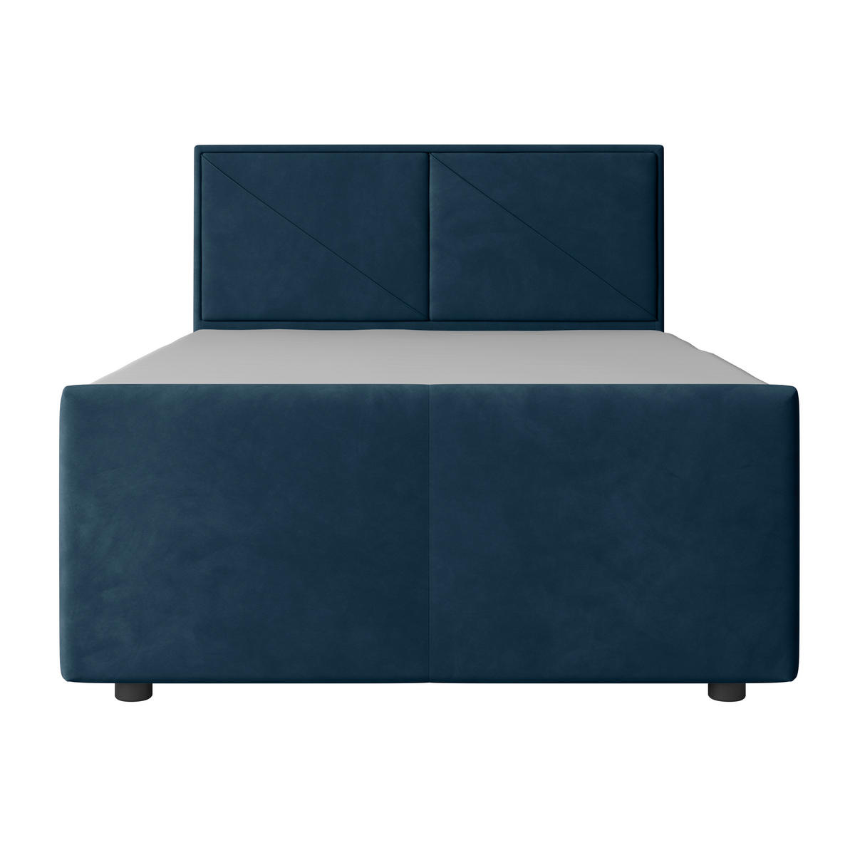 BOXSPRINGBETT 140/200 cm  in Blau  - Blau, Modern, Holz/Kunststoff (140/200cm) - MID.YOU