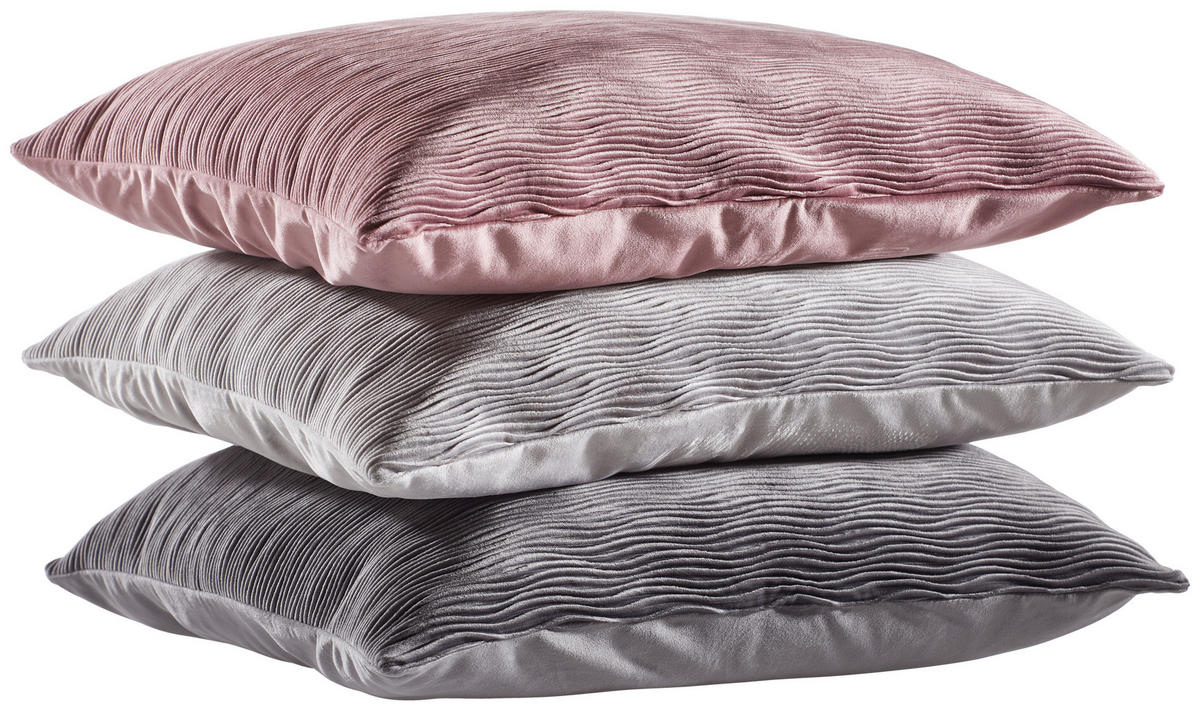 HUSĂ DE PERNĂ 50/50 cm    - argintiu, Basics, textil (50/50cm) - Ambiente