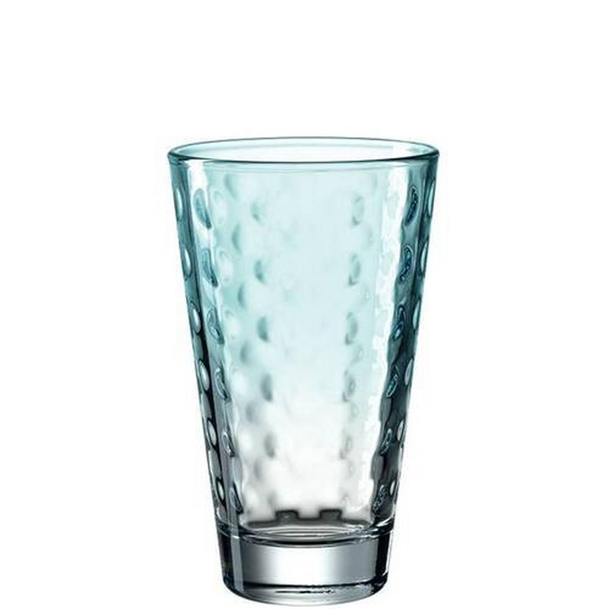 GLÄSERSET Optic 6-teilig  - Mintgrün, Basics, Glas (300ml) - Leonardo