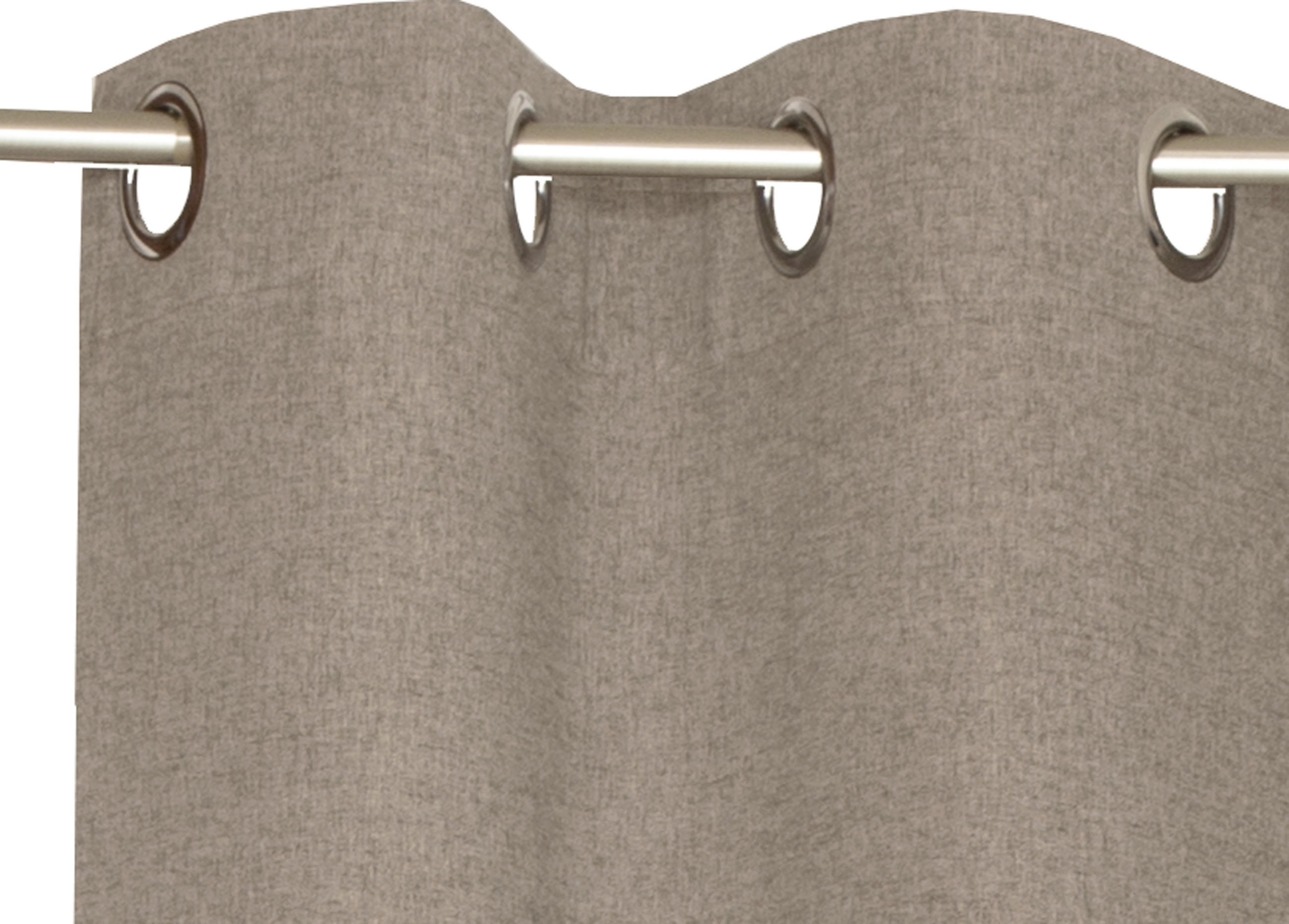 ÖSENSCHAL E-Harp blickdicht 140/250 cm   - Braun, Basics, Textil (140/250cm) - Esprit