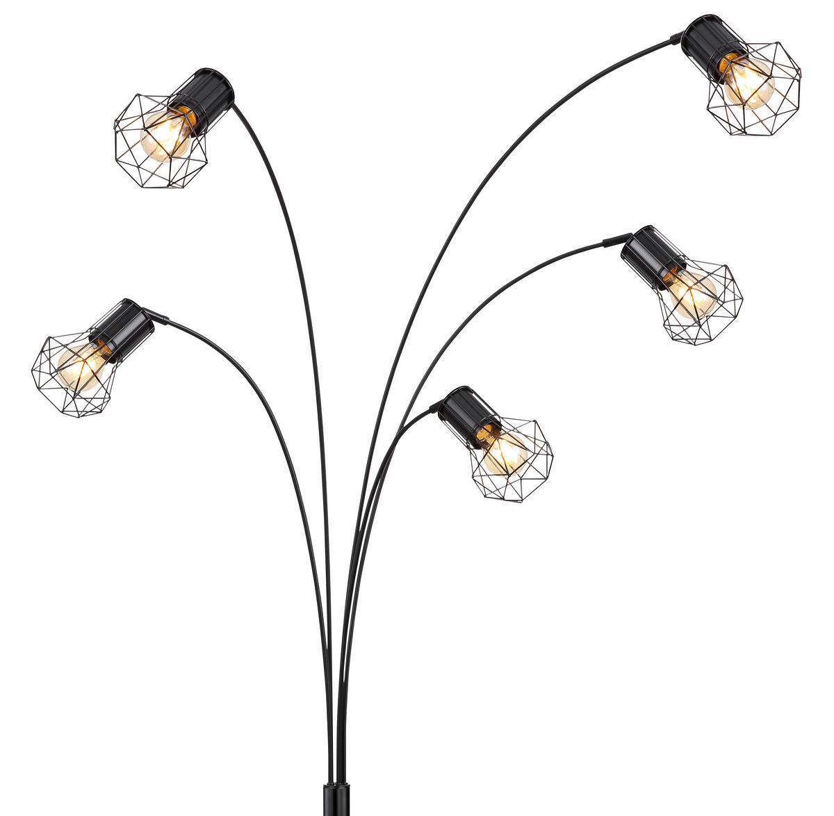 SVJETILJKA PODNA Priska  - crna, Basics, metal (74/80/204cm) - Globo