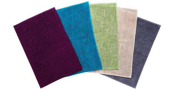 BADEMATTE 60/90 cm Petrol - Petrol, Basics, Textil (60/90cm) - Esposa