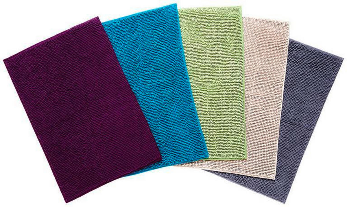 BADEMATTE Grün 50/50 cm  - Grün, Basics, Textil (50/50cm) - Esposa