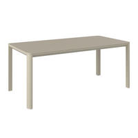 GARTENTISCH Metall, Keramik Naturfarben rechteckig  - Naturfarben, LIFESTYLE, Keramik/Metall (180/90/75cm) - Amatio