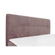 BOXSPRINGBETT 180/200 cm  in Altrosa  - Schwarz/Altrosa, Design, Textil/Metall (180/200cm) - Esposa