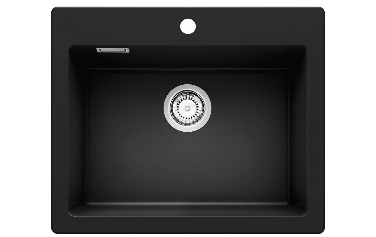 SPÜLE 106216  - Schwarz, Basics, Keramik (61,5/51/17,5cm) - HKT