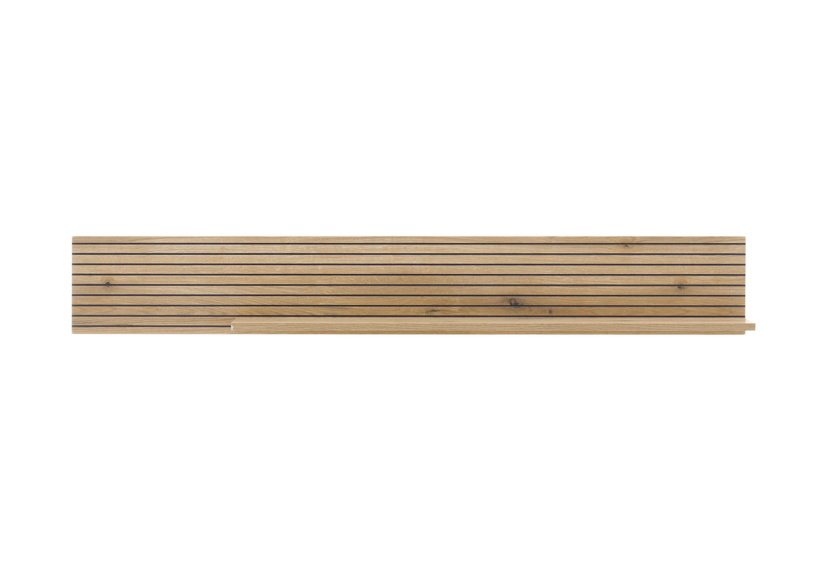 WANDBOARD Holzwerkstoff Eichefarben  - Eichefarben, Design, Holzwerkstoff (150/22/21cm) - MID.YOU