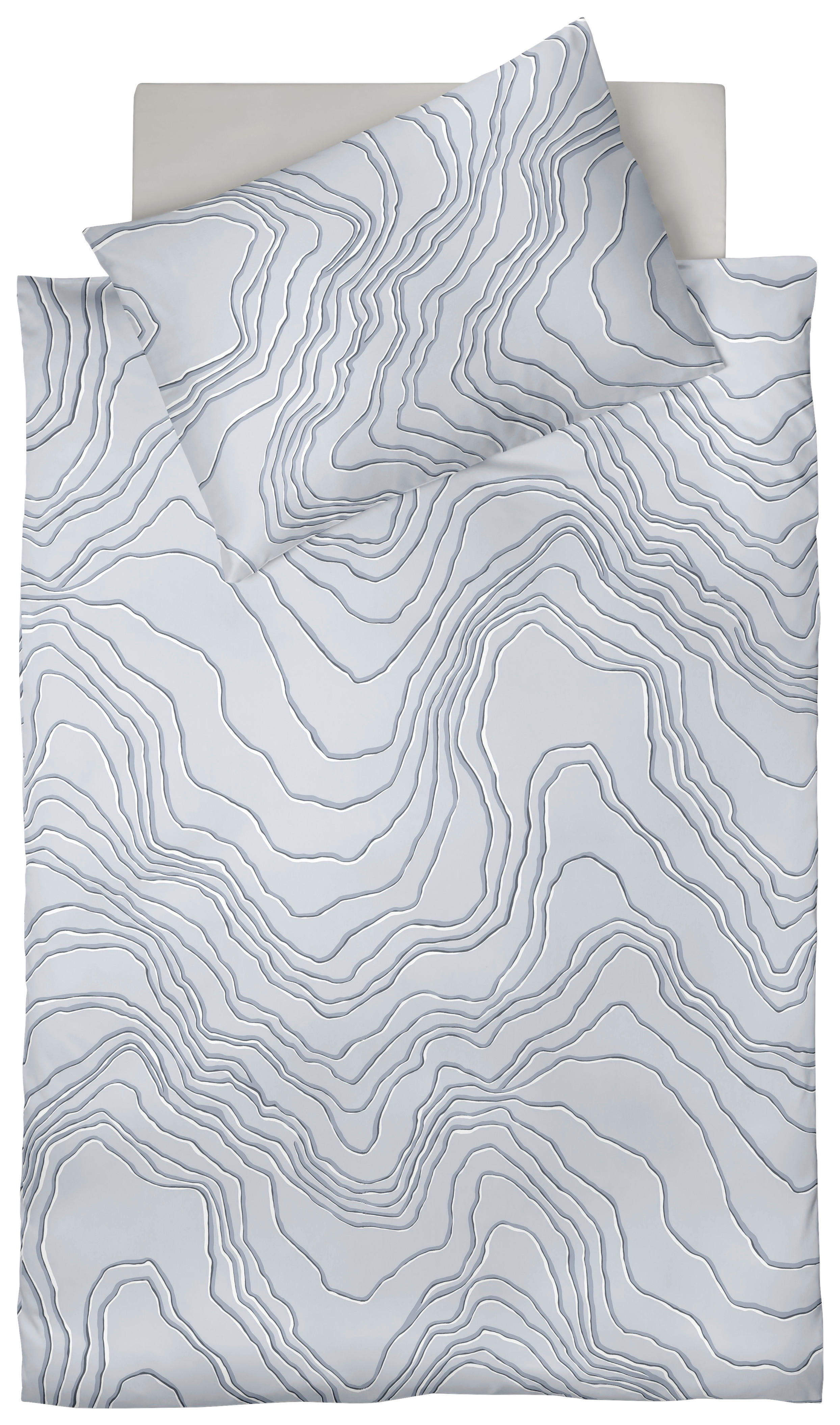 Levně Fleuresse POVLEČENÍ, makosatén, barvy stříbra, 140/200 cm