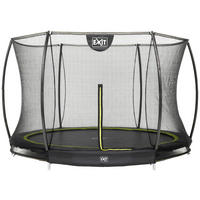 TRAMPOLIN EXIT GROUND Ø305 305/203 cm  - Schwarz, KONVENTIONELL, Kunststoff/Metall (305/203cm) - EXIT Toys