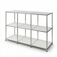 SIDEBOARD Concept Epure MK-018 116/82/40 cm  - Weiß, Basics, Metall (116/82/40cm) - Floordirekt