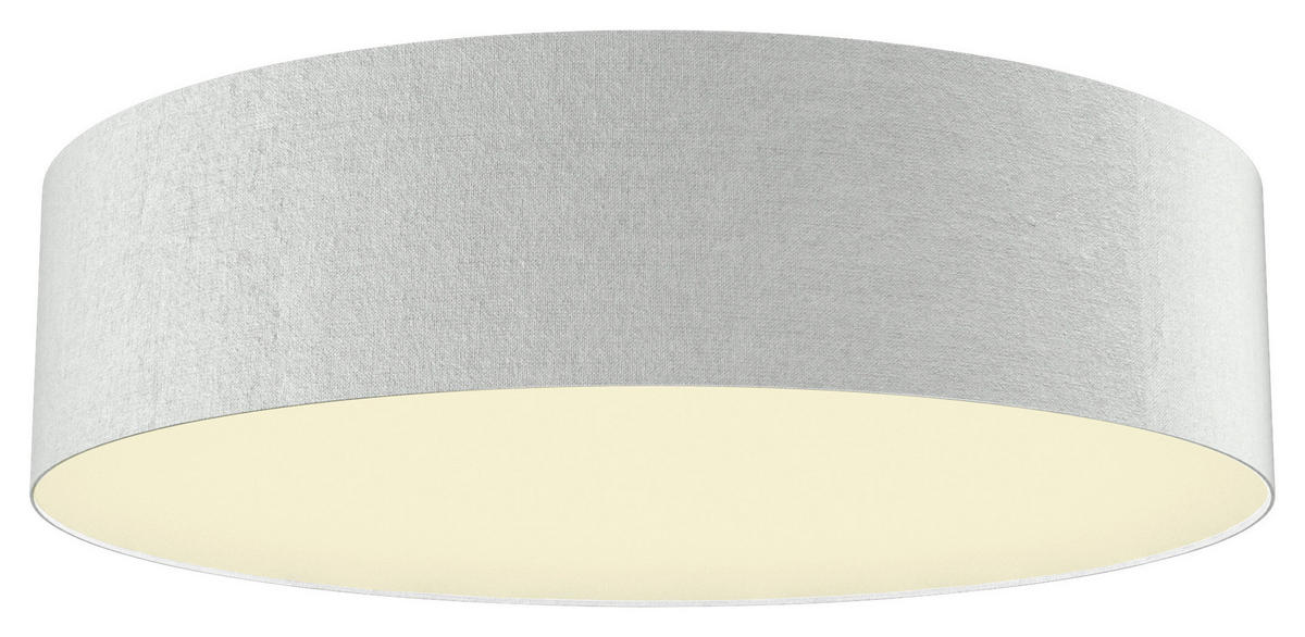 LED-DECKENLEUCHTE   40 cm  - Grau, Design, Textil (40cm) - Tint