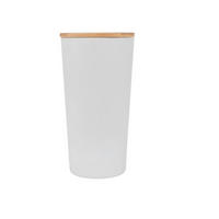 POSODA ZA SHRANJEVANJE             - svetlo rjava/bela, Basics, les/naravni materiali (1,65l)