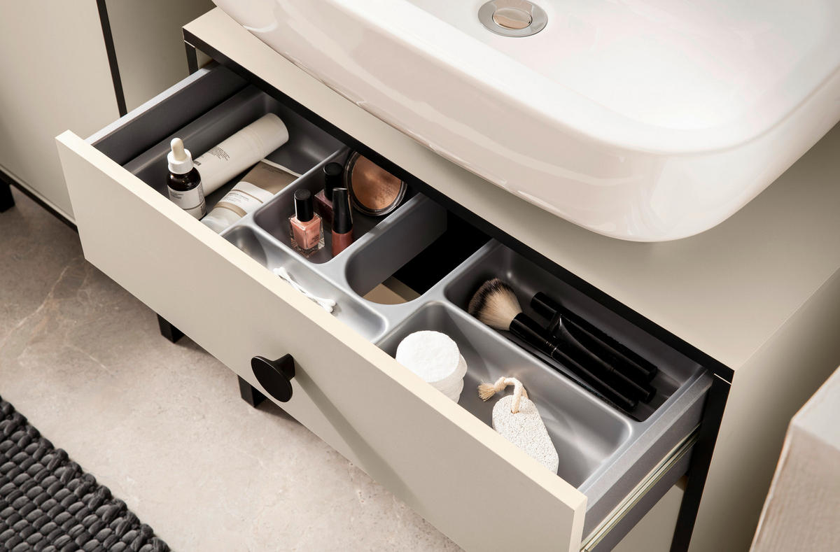 WASCHBECKENUNTERSCHRANK 65,1/59,1/33,0 cm  - Beige/Creme, MODERN, Holzwerkstoff (65,1/59,1/33,0cm) - MID.YOU