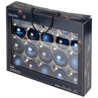 CHRISTBAUMKUGEL-SET 21-teilig  - KONVENTIONELL, Glas (8,00/8,00/8,00cm)