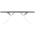 TISCHGESTELL in Metall 60/72/70 cm - Creme, Design, Metall (60/72/70cm) - Landscape