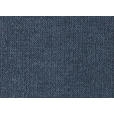 ECKSOFA in Chenille Dunkelblau  310/240 cm  - Schwarz/Dunkelblau, Design, Textil/Metall (310/240cm) - Xora