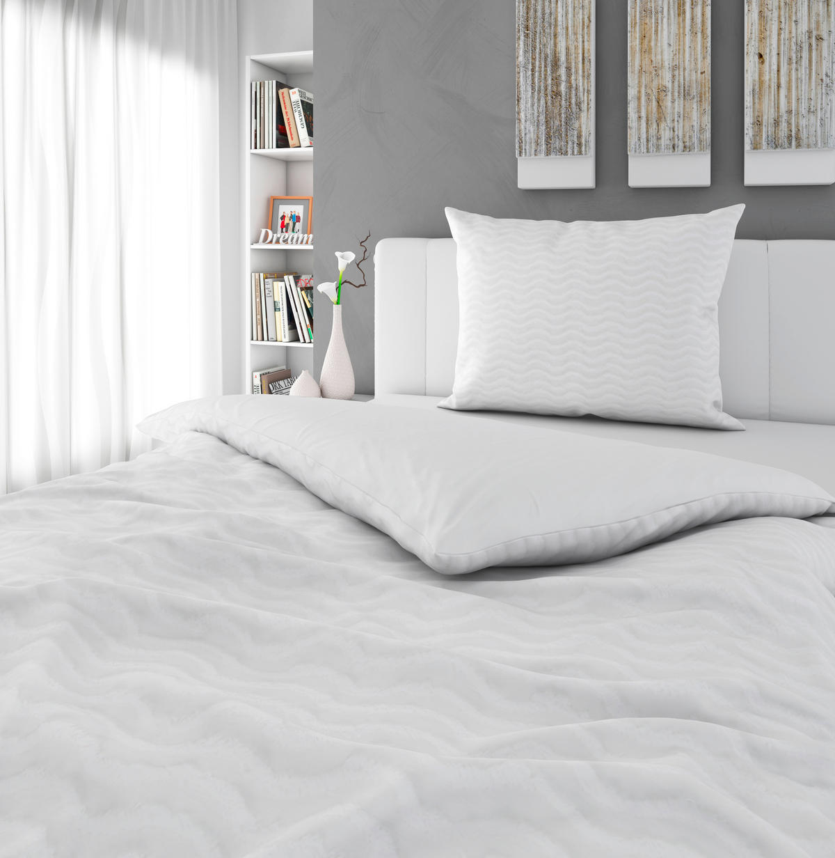POVLEČENÍ - bílá, Trend, textil (140/200cm) - Esposa