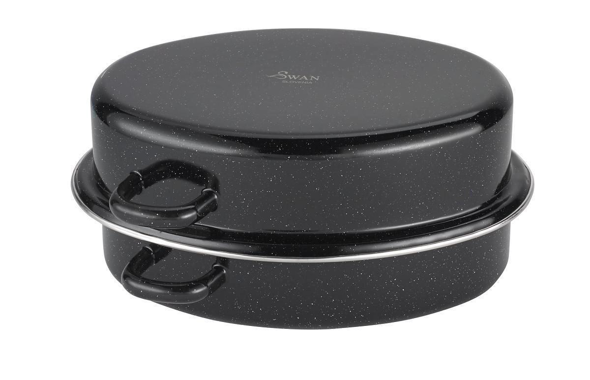 PEKAČ  Clean 38 cm     - temno siva/antracit, Basics, kovina (38cm)
