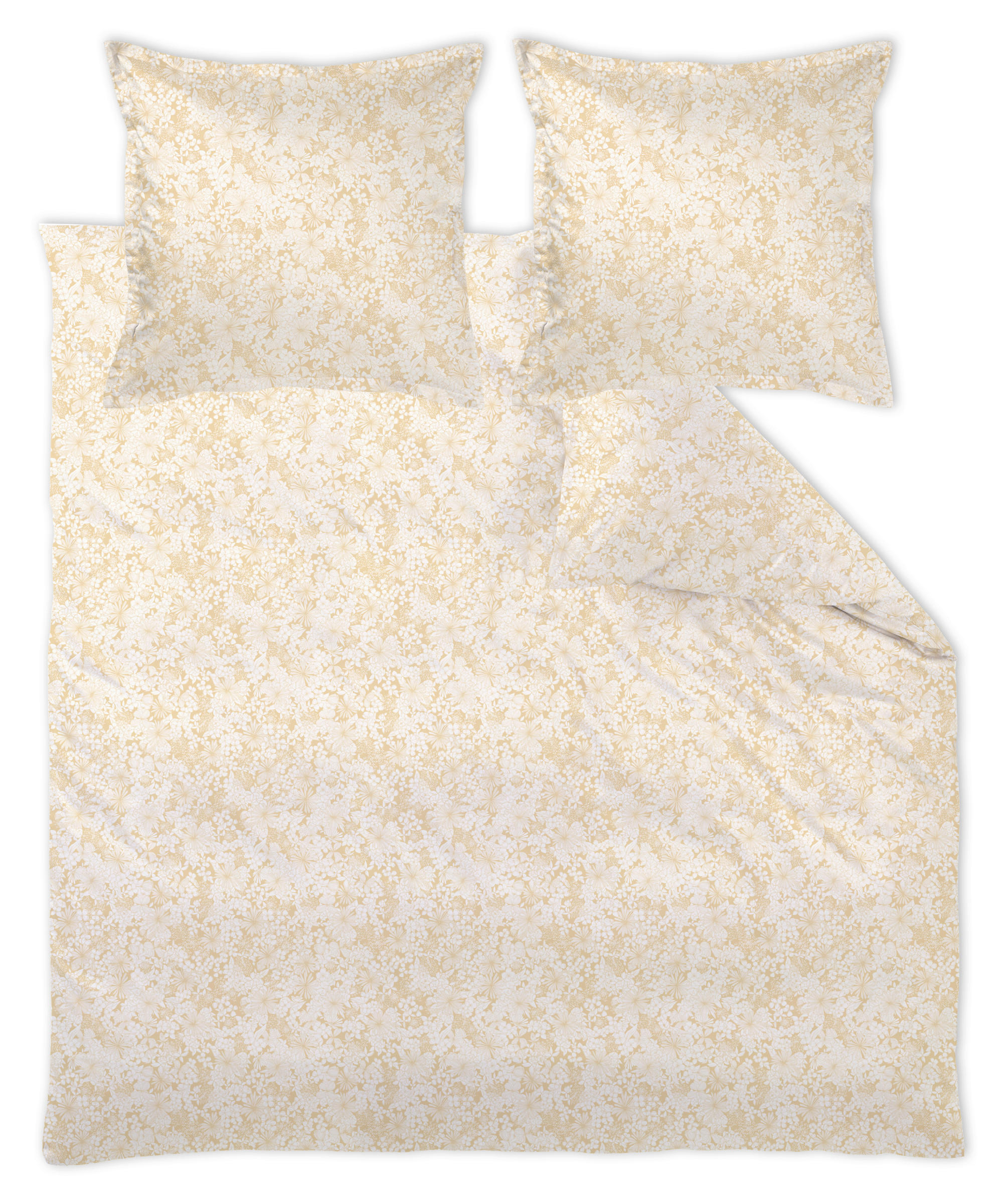 POSTELJNINA COSY 200/200 cm damast barve medu  - barve medu, Konvencionalno, tekstil (200/200cm) - Curt Bauer