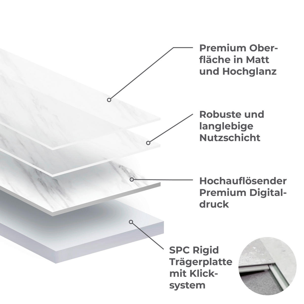 Vinyl für die Wand  - Hellgrau, MODERN, Kunststoff (60/30/0,37cm)