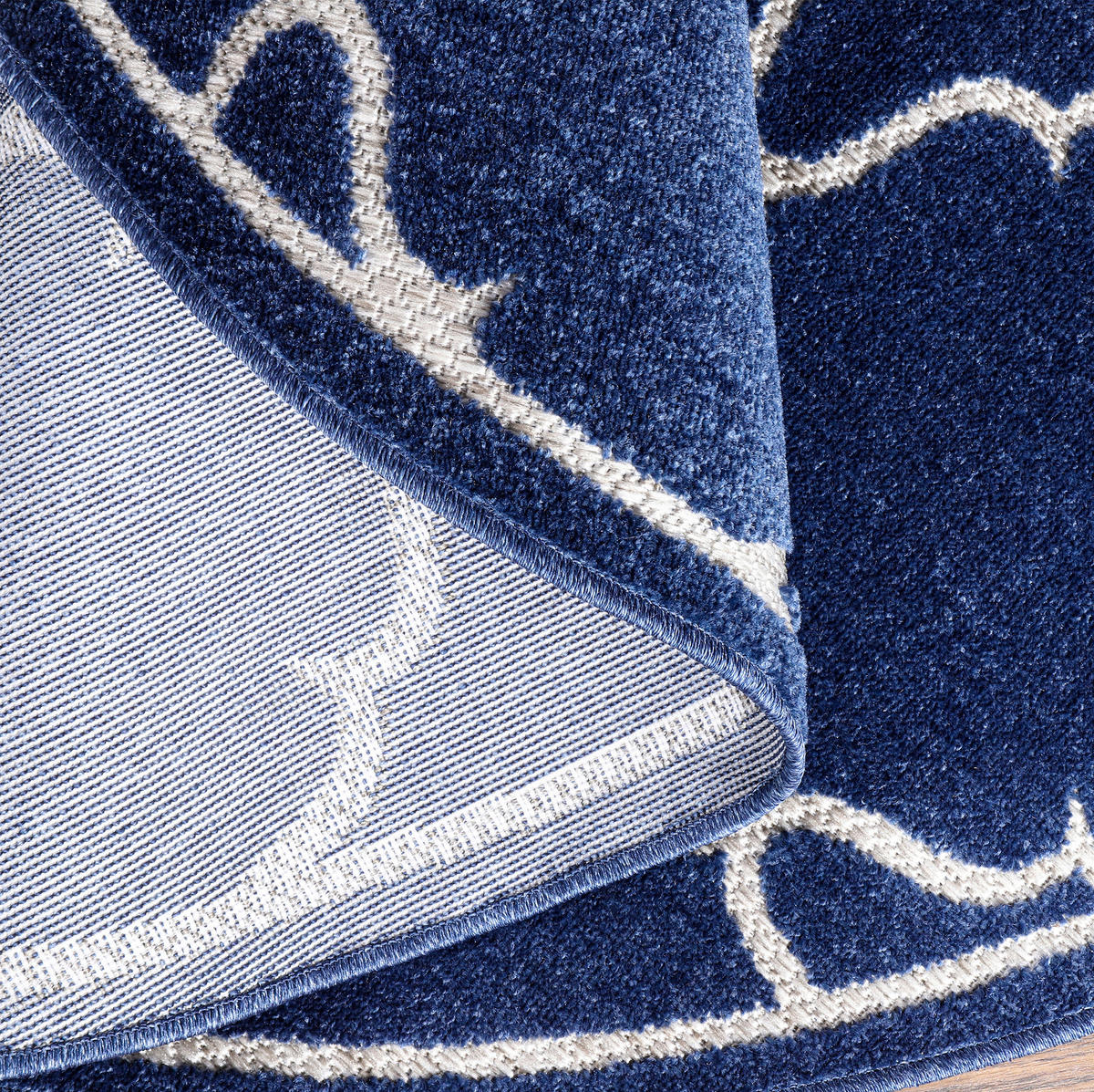 OUTDOORTEPPICH 200 cm Berlin Blau  - Blau, LIFESTYLE, Kunststoff/Textil (200cm) - Novel