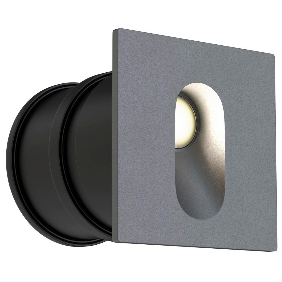WEGELEUCHTE - Grau, Trend, Metall (7/7/7,3cm) - MAYTONI