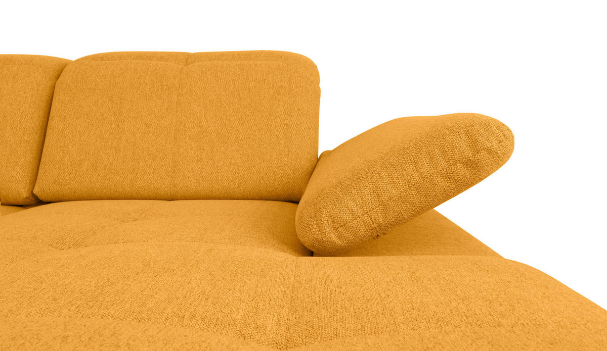 WOHNLANDSCHAFT  - Beige/Grau, Design, Textil/Metall (215/328/173cm) - MID.YOU
