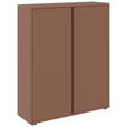 SCHUHSCHRANK 97,5/120/33,8 cm  - Terracotta, Design, Holzwerkstoff/Kunststoff (97,5/120/33,8cm) - Xora
