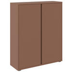 SCHUHSCHRANK 97,5/120/33,8 cm  - Terracotta, Design, Holzwerkstoff/Kunststoff (97,5/120/33,8cm) - Xora