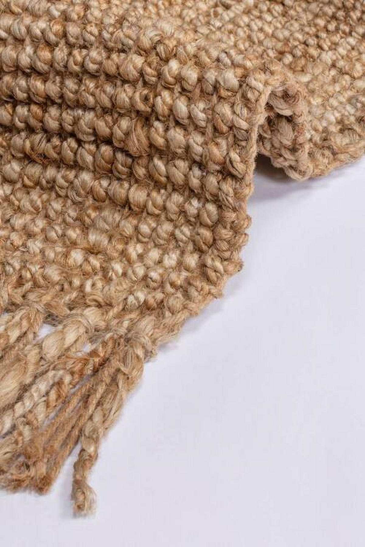 HANDWEBTEPPICH 230/60 cm Naturfarben  - Naturfarben, Basics, Textil (230/60cm)