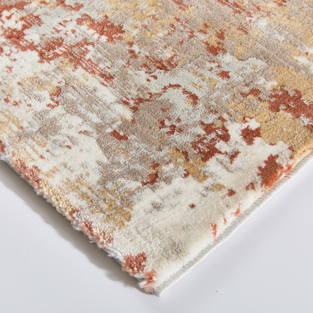 FLACHWEBETEPPICH Wohnzimmer 160/230 cm Braun, Weiß rechteckig  - Braun/Weiß, Trend, Textil (160/230cm) - Novel