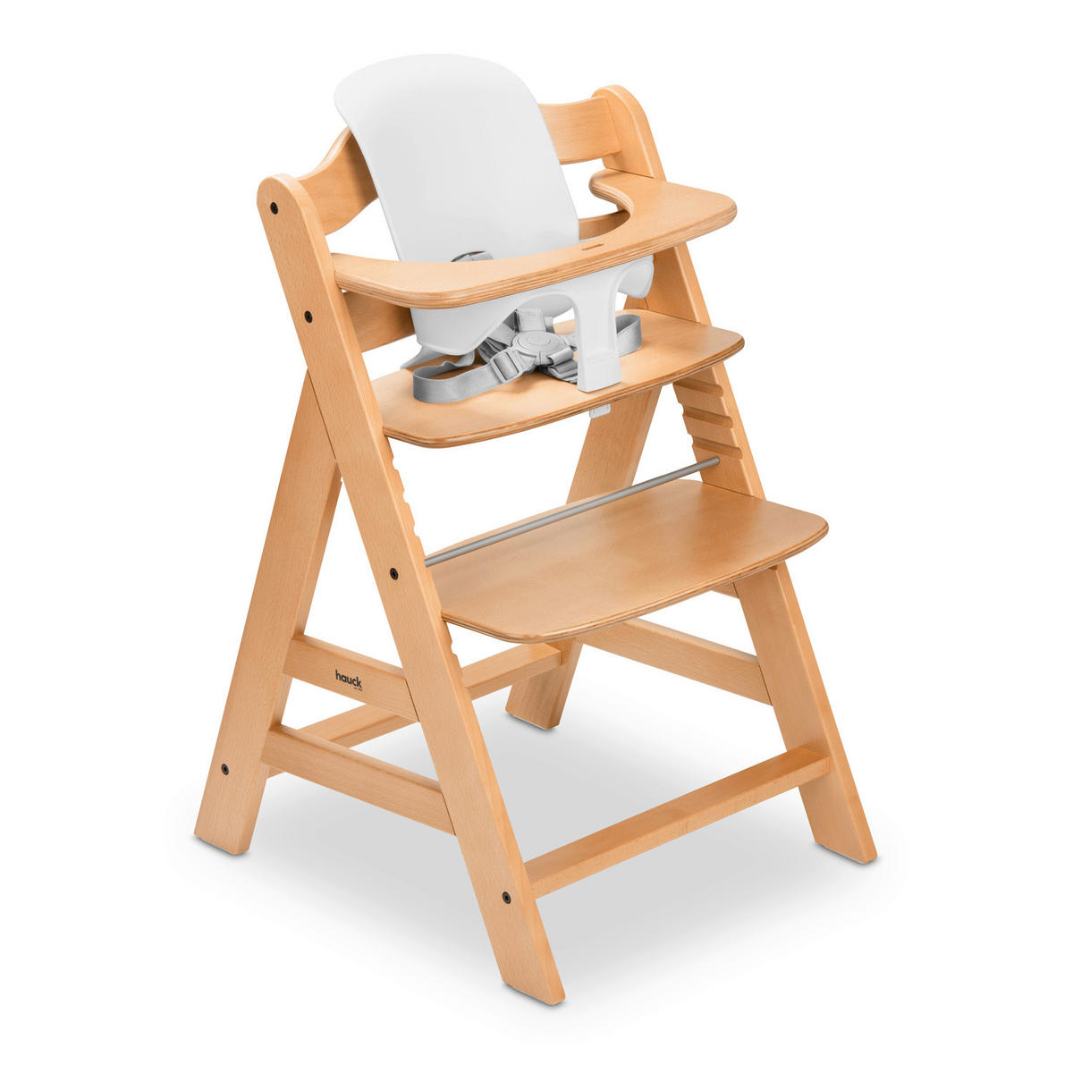 HOCHSTUHLSITZ Highchair Baby Seat  - Weiß, Basics, Kunststoff (32,5/32/34,5cm) - Hauck