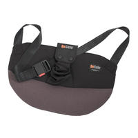SIGURNOSNI POJAS   - crna, Osnovno, tekstil (29/48/2,4cm) - Besafe