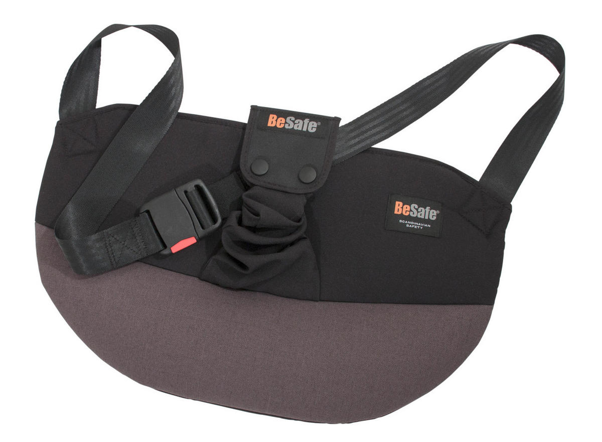 SIGURNOSNI POJAS   - crna, Osnovno, tekstil (29/48/2,4cm) - Besafe