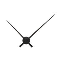 WANDUHR Schwarz 85/85/4,5 cm  - Schwarz, Basics, Metall (85/85/4,5cm)